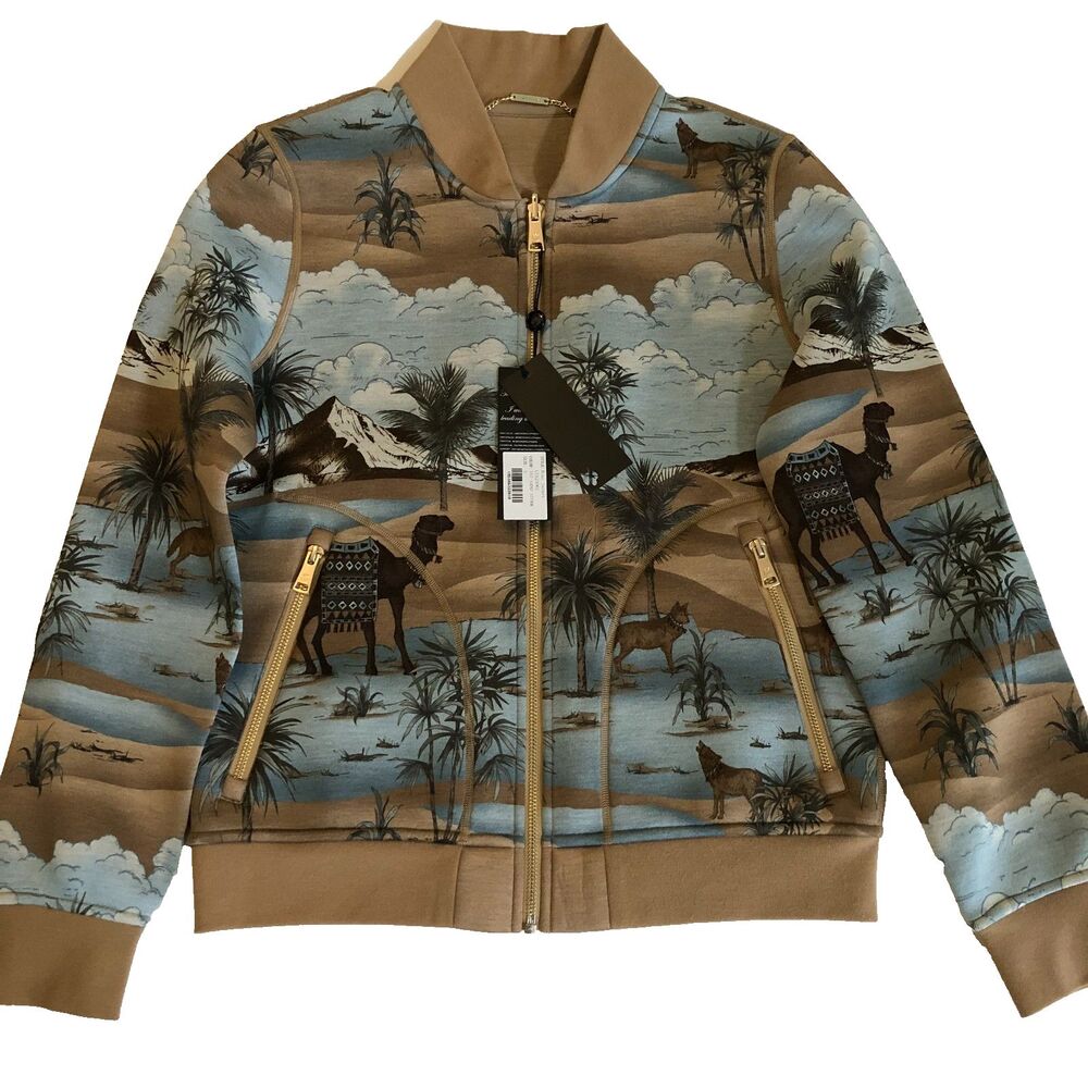 Greyson Golf Roan Jacket Reversible Desert Sand Storm Womens Small